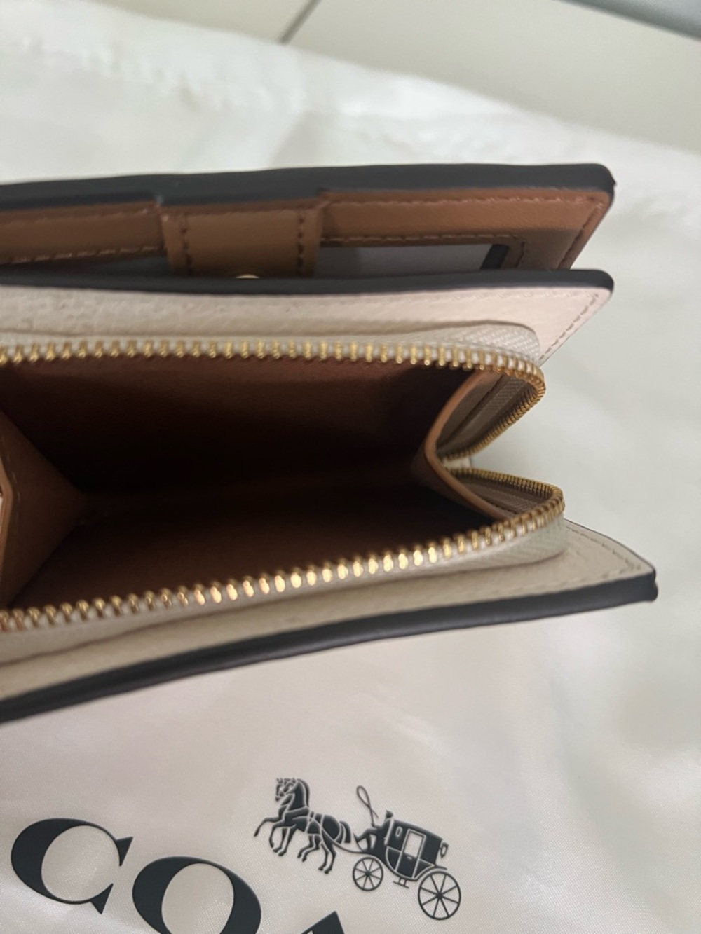 Coach Rowan Satchel In Colorblock And Wallet - Picture 13 of 13